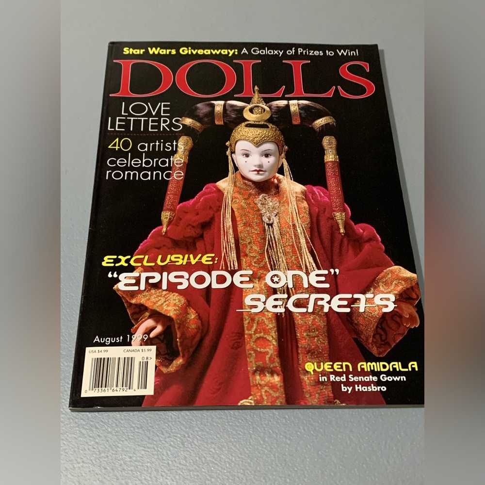 Queen Amidala Doll in Red Senate Gown